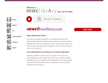 Tablet Screenshot of maclibrary.com